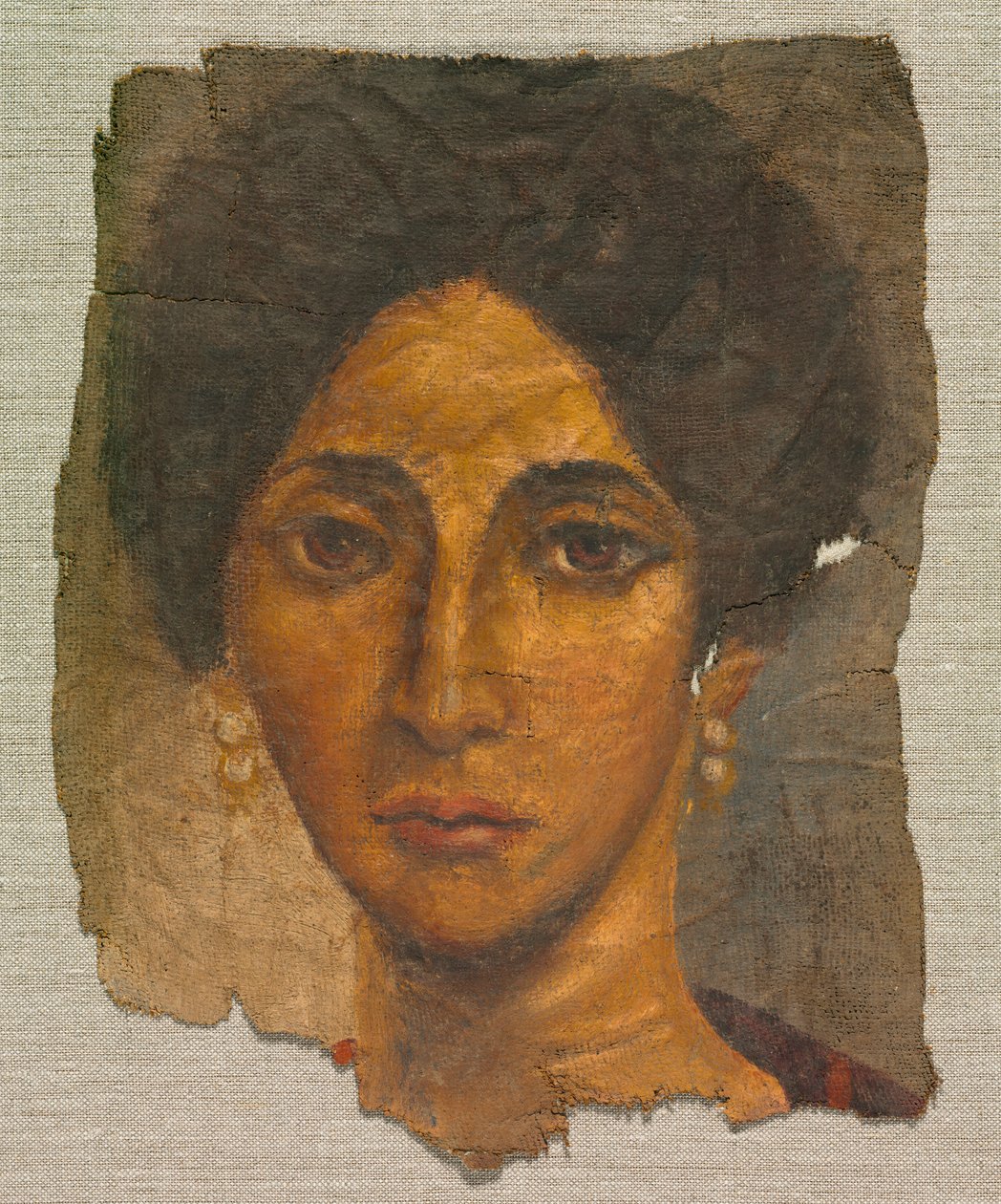 Begravelsesportræt af en kvinde, ca. 138-192 af Egyptian School
