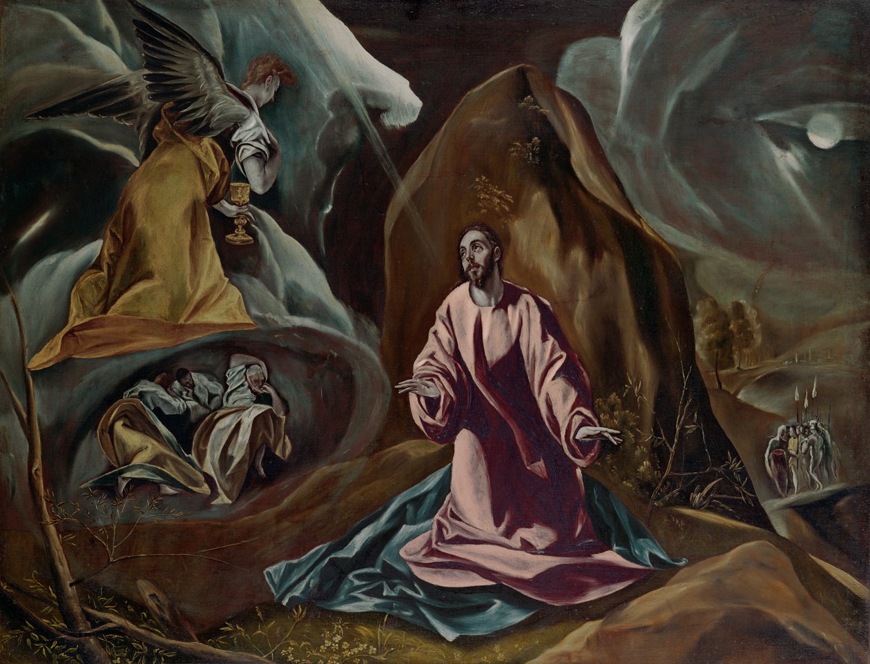 Kval i Getsemane Have, ca. 1590