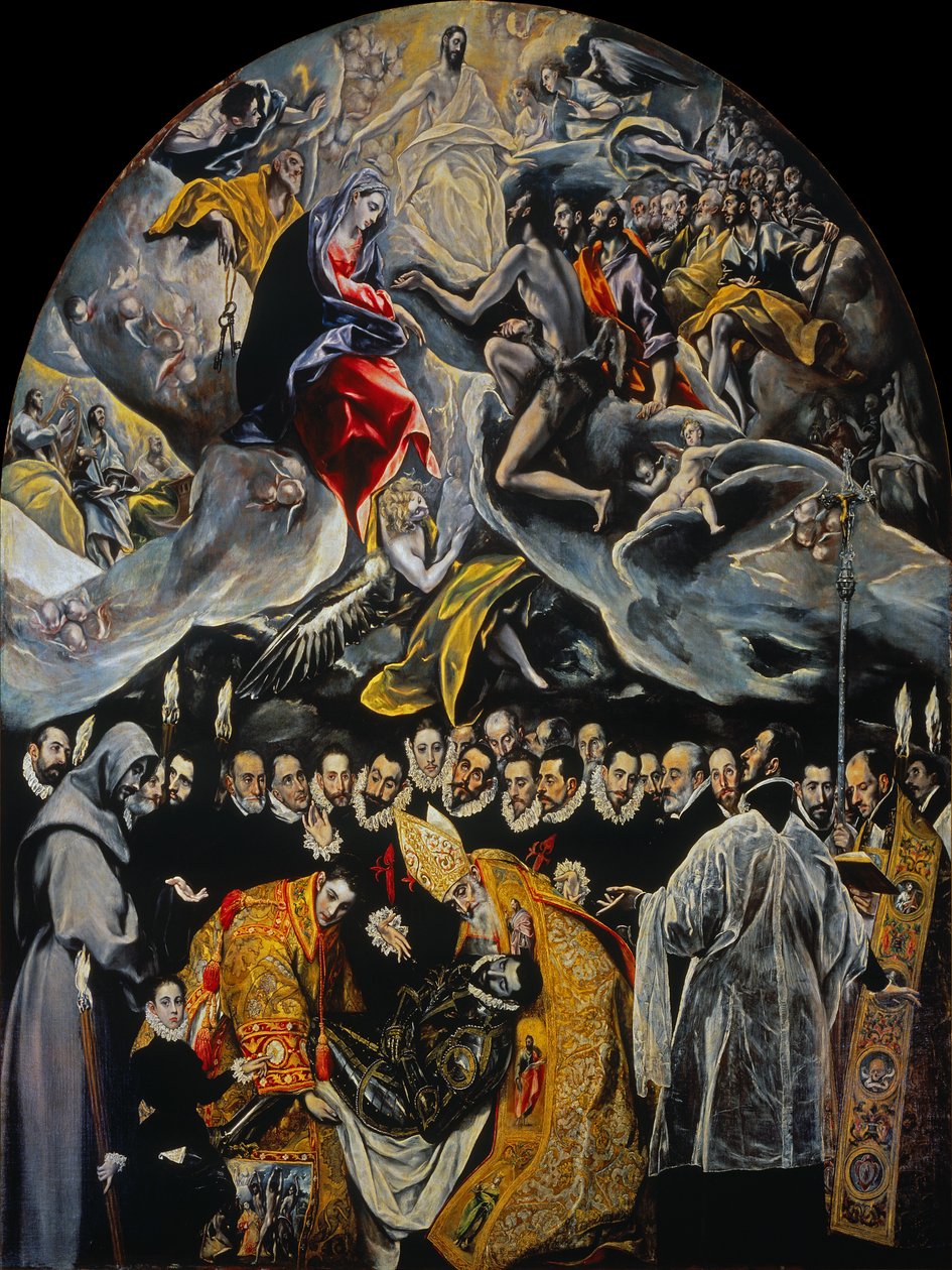 Begravelsen af ​​greven af ​​Orgaz af El Greco