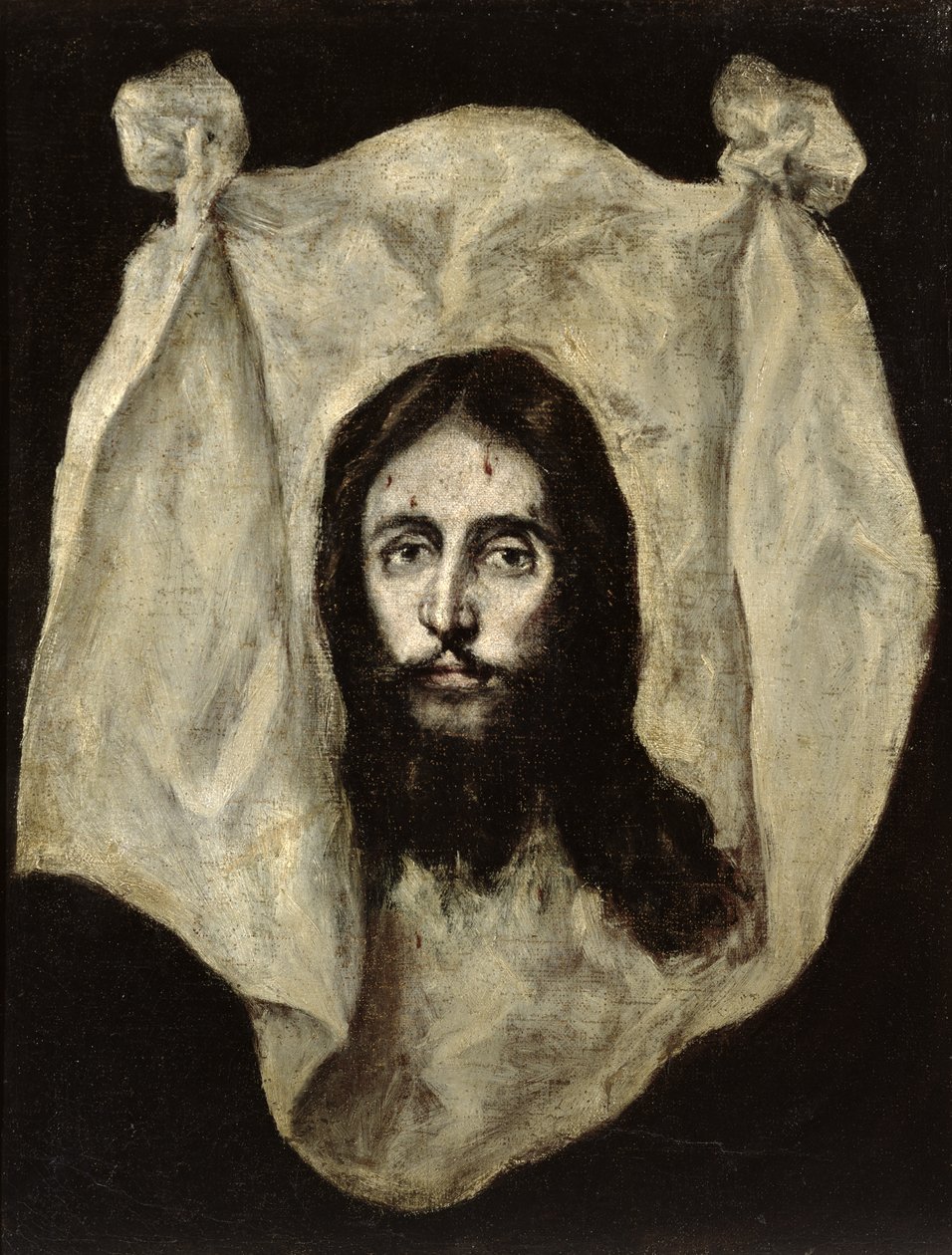 Kristi ansigt af El Greco