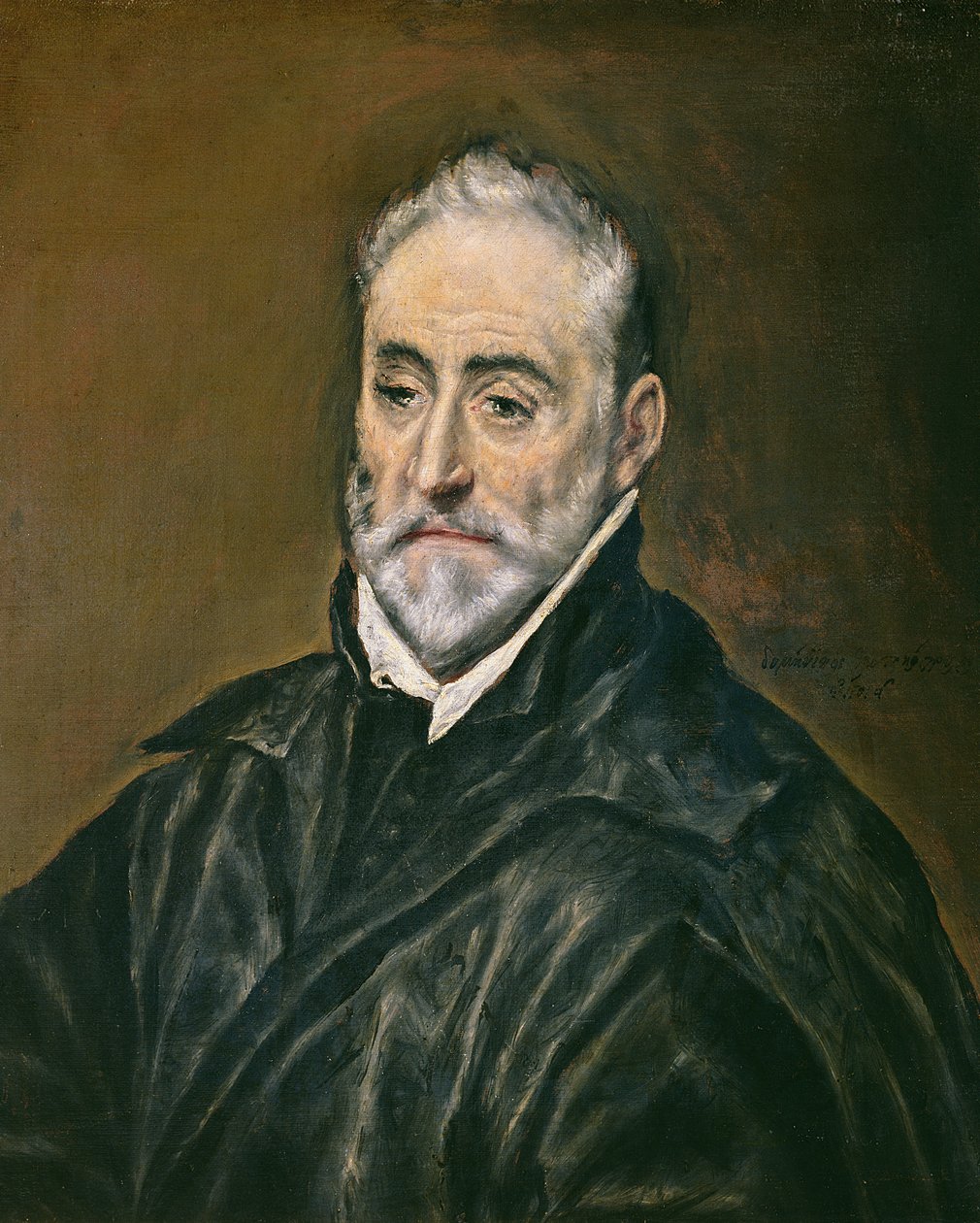 Portræt af Antonio de Covarrubias y Leiva, kanon af Toledo-katedralen, ca. 1600 af El Greco