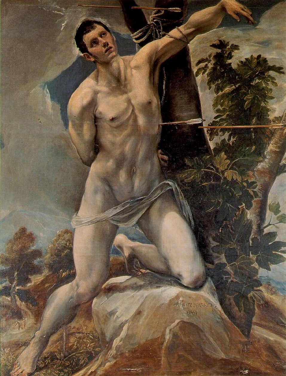 San Sebastian, 1576-79 af El Greco