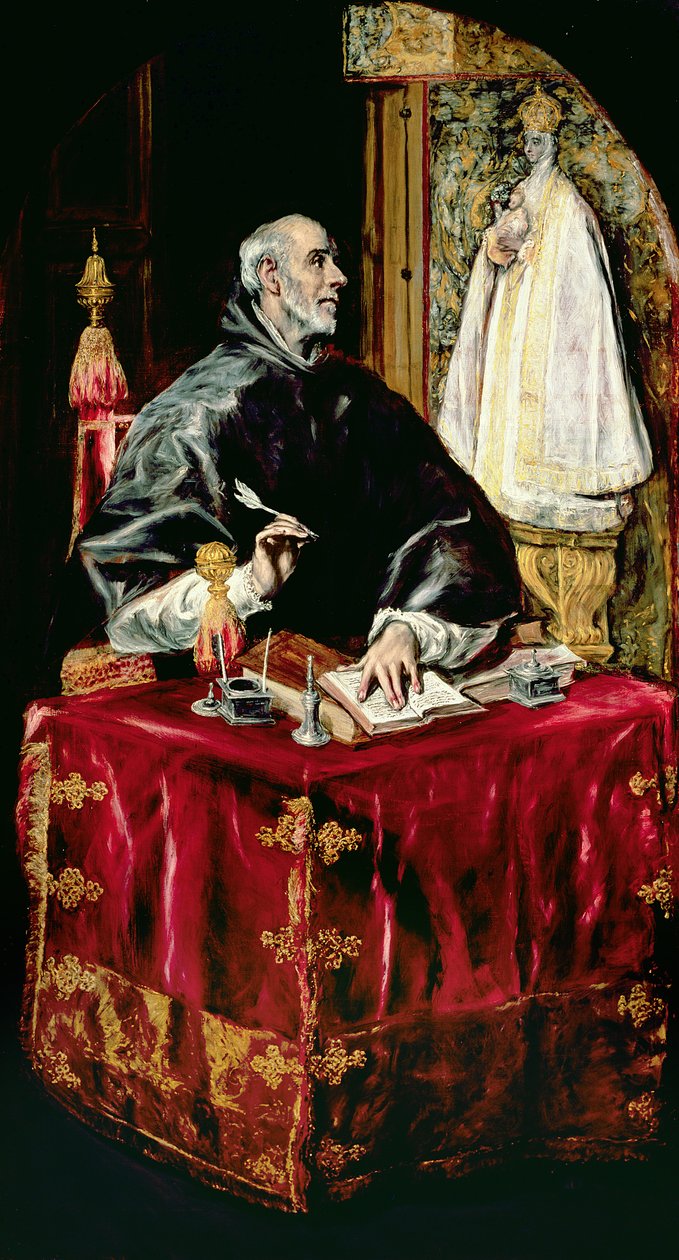 St. Ildefonsus, 1597-1603 af El Greco