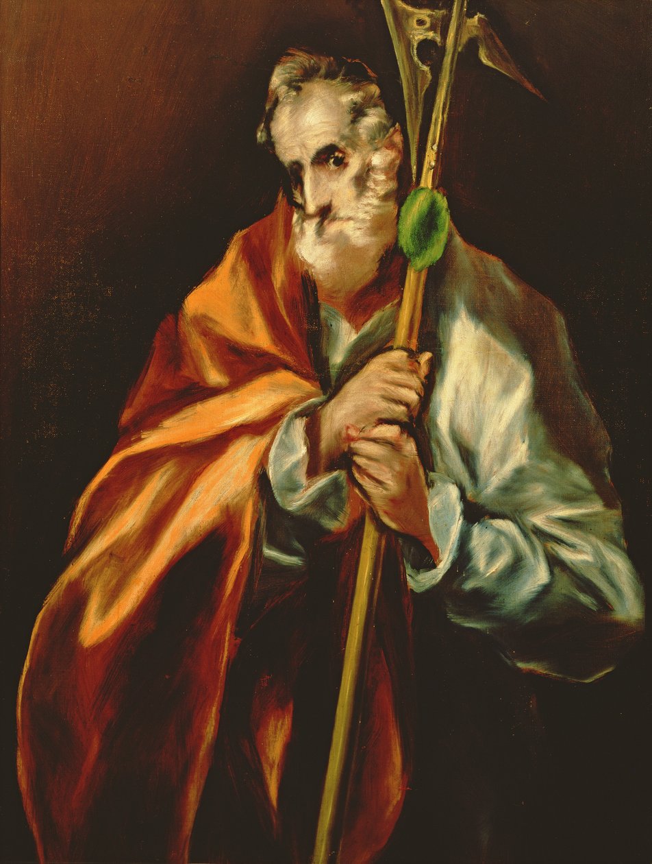 Sankt Jude Thaddeus, 1606 af El Greco