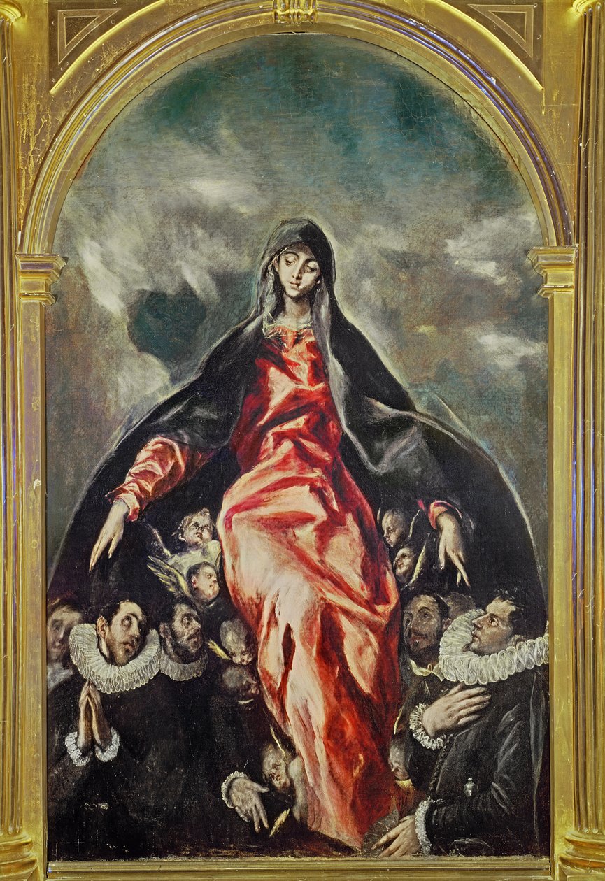 Kærlighedens jomfru, 1603-05 af El Greco