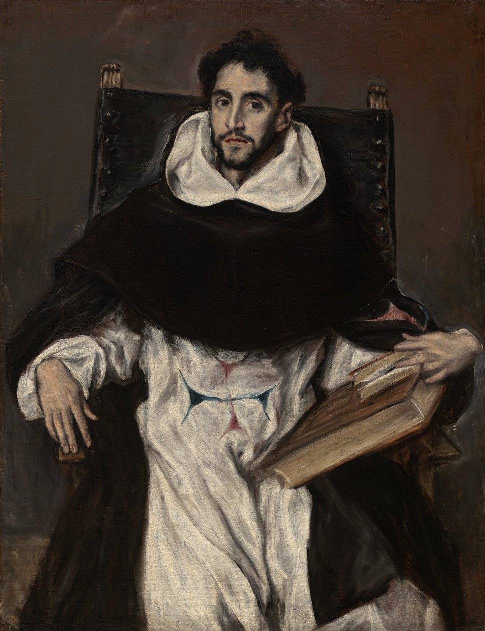Fray Hortensio Félix Paravicino af El Greco