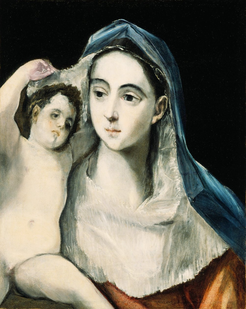 Madonna og barn af El Greco
