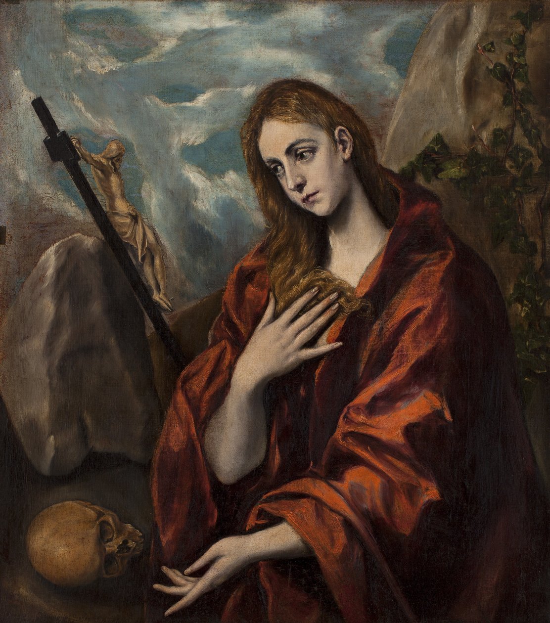 Magdalene, den skriftige Magdalene af El Greco