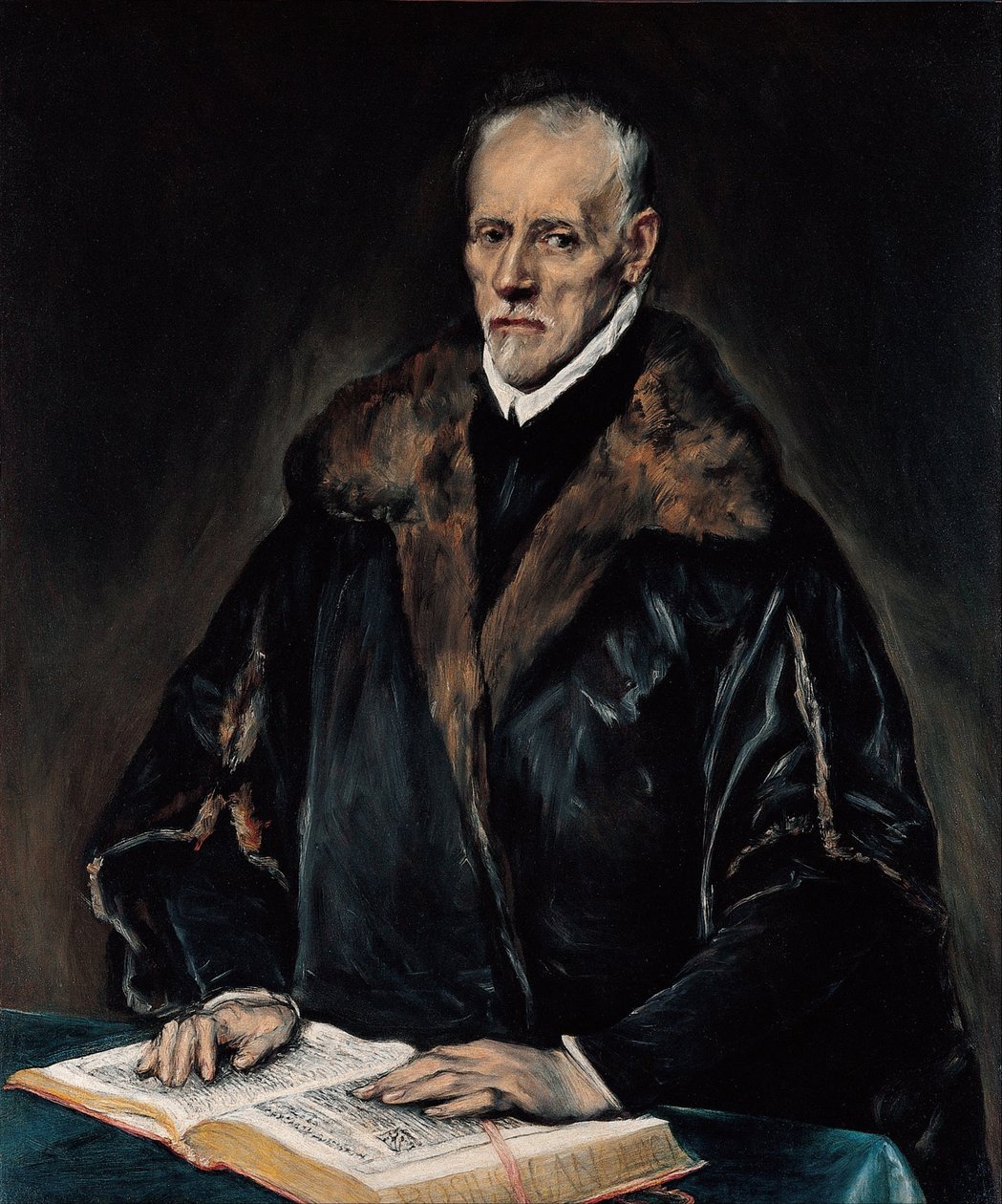 Portræt af Dr. Frans af Pisa af El Greco