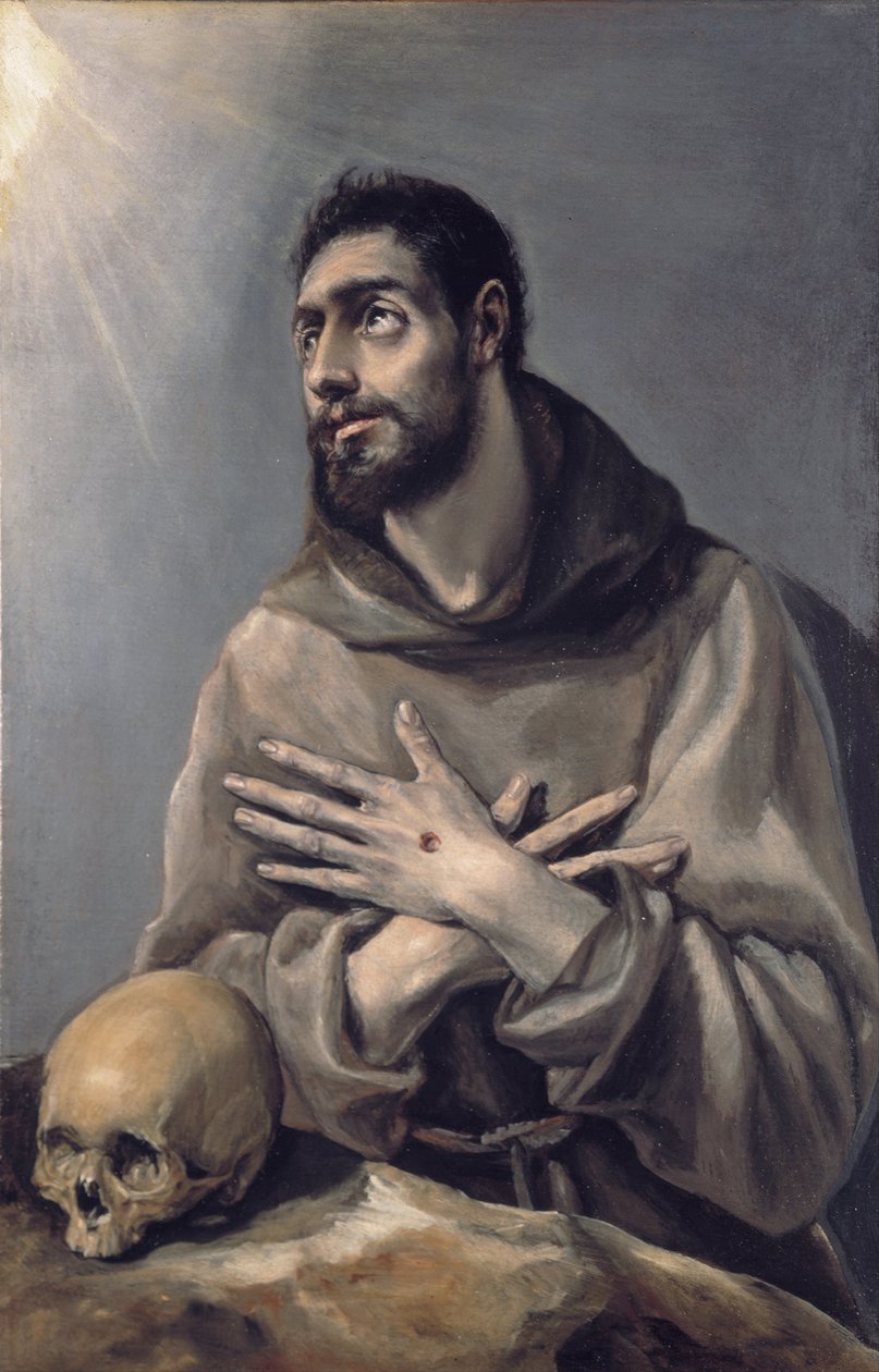 Sankt Frans i ekstase, ca. 1580 af El Greco