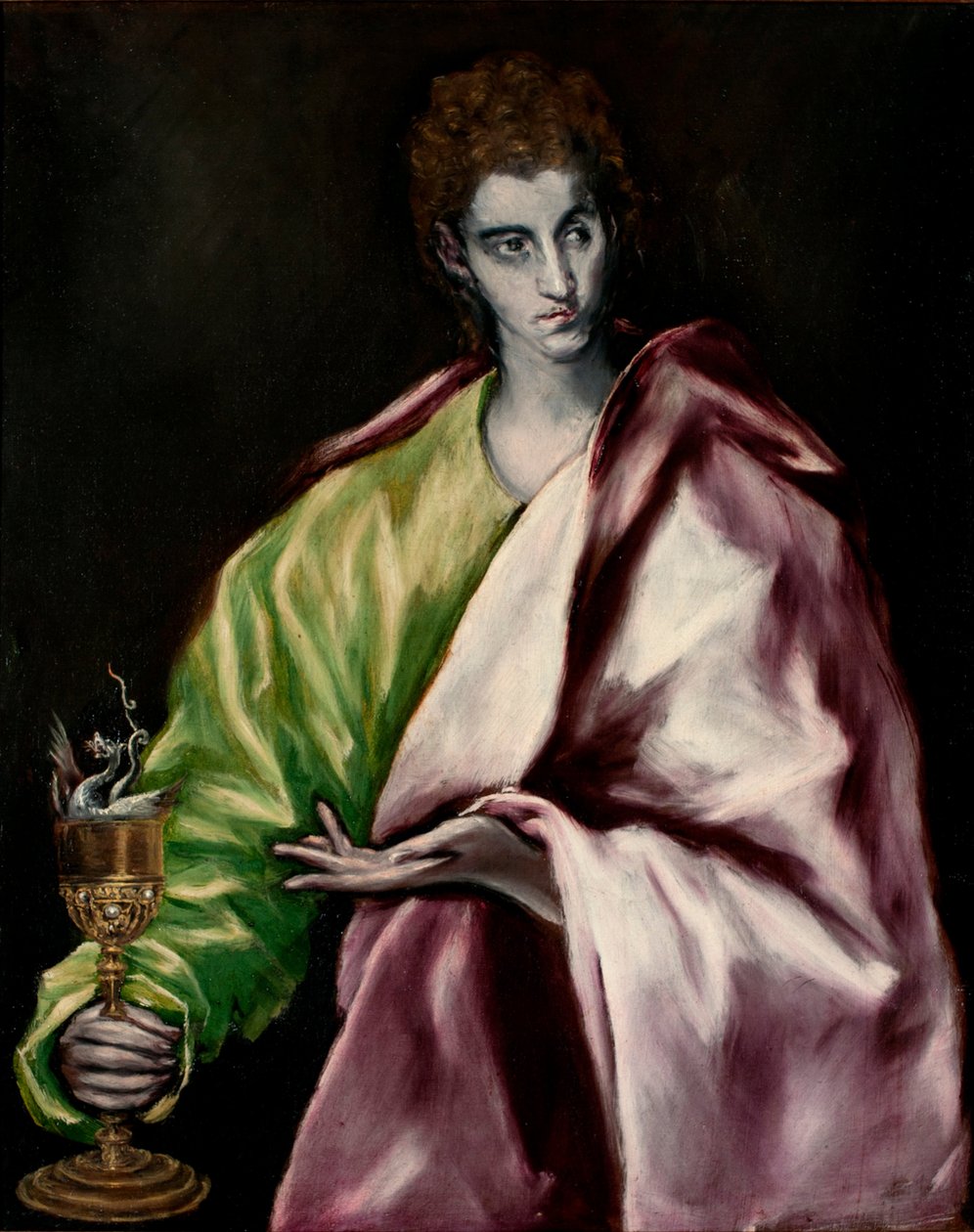 Sankt Johannes Evangelisten af El Greco