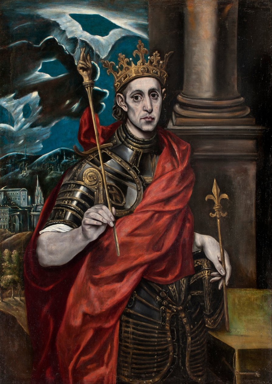 Saint Louis IX af Frankrig af El Greco
