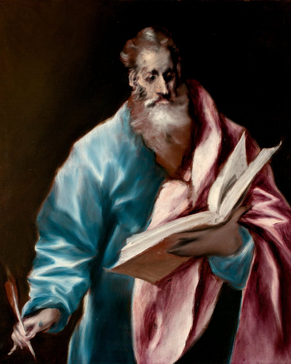 Sankt Matthæus Evangelisten af El Greco