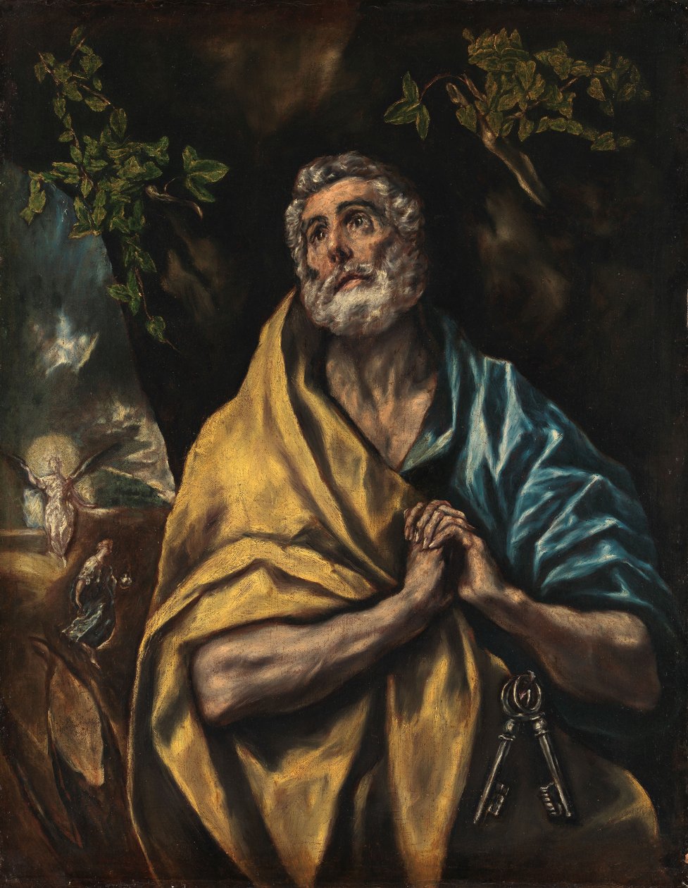 Sankt Peter angrer af El Greco