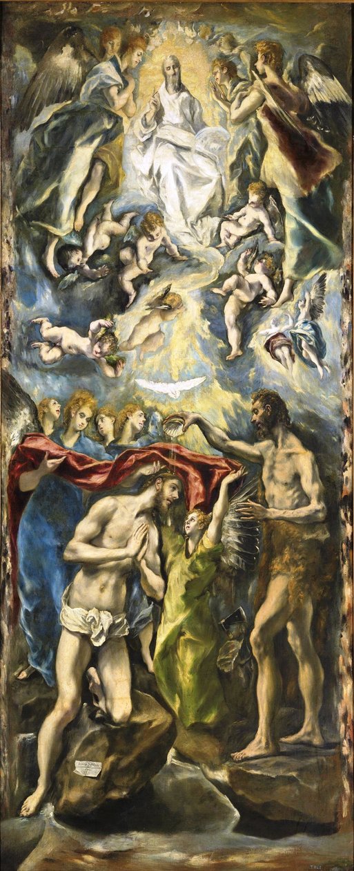 Kristi dåb

































" af El Greco