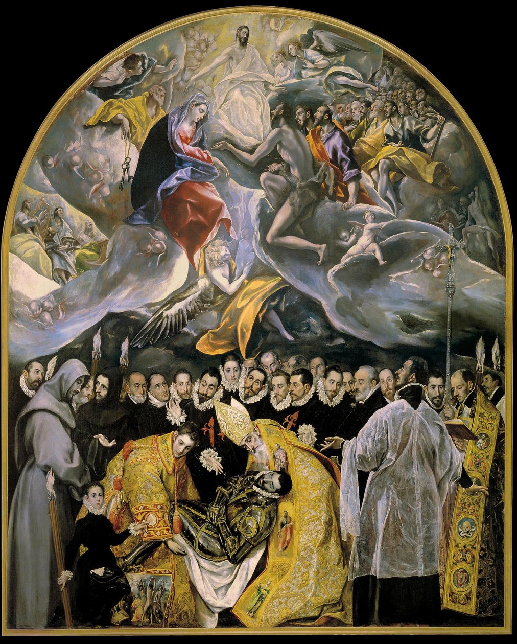 Begravelsen af greven af Orgaz af El Greco