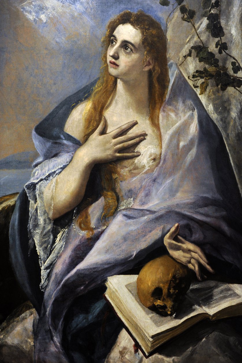 Den angrende Magdalene, 1576-77 af El Greco