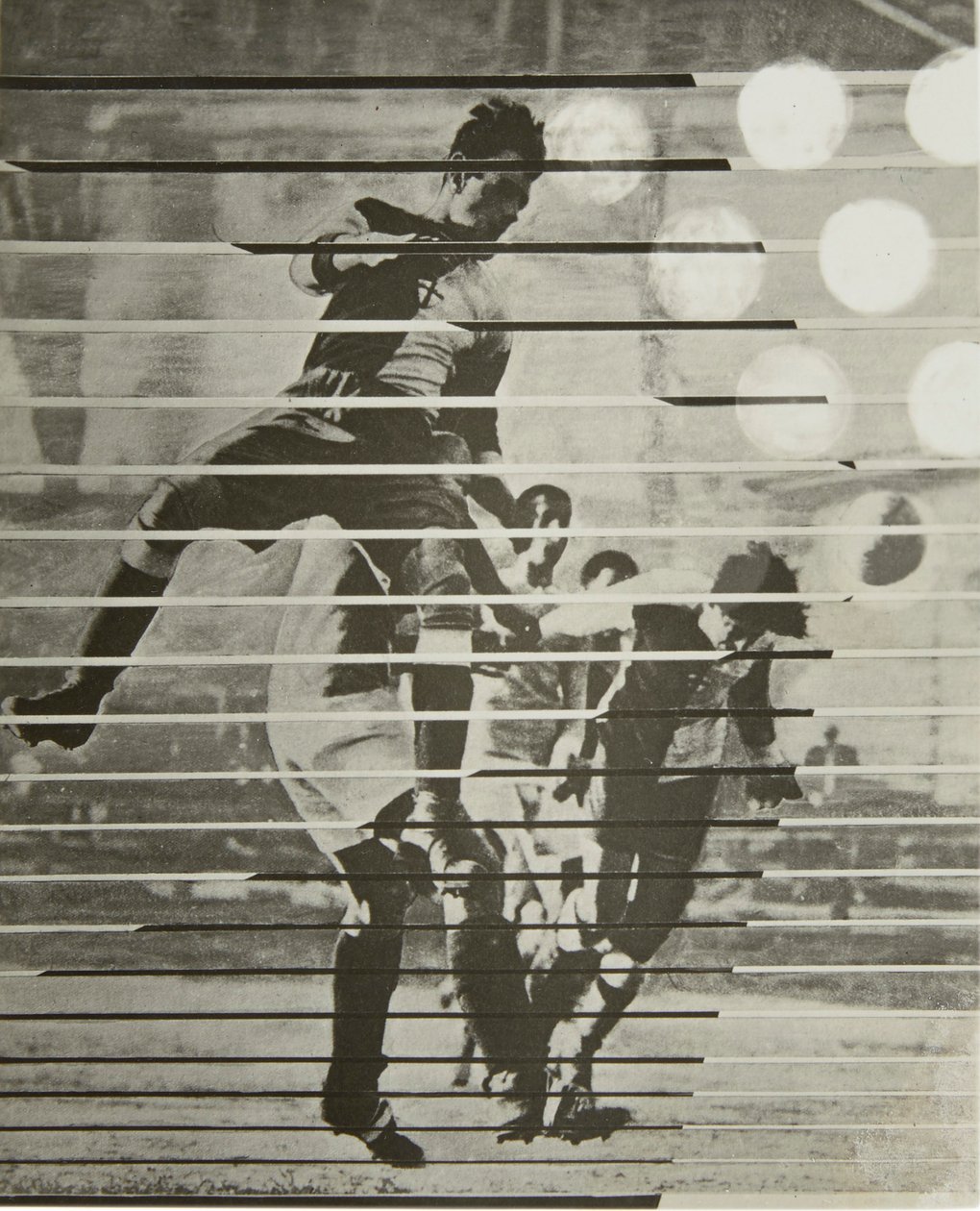 Fodboldspiller, 1926. af Eliezer Markowich Lissitzky