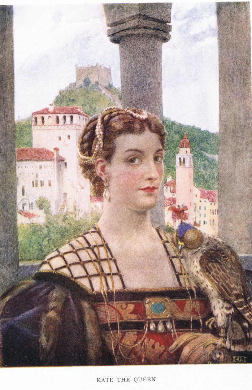 Dronningen Kate af Eleanor Fortescue Brickdale