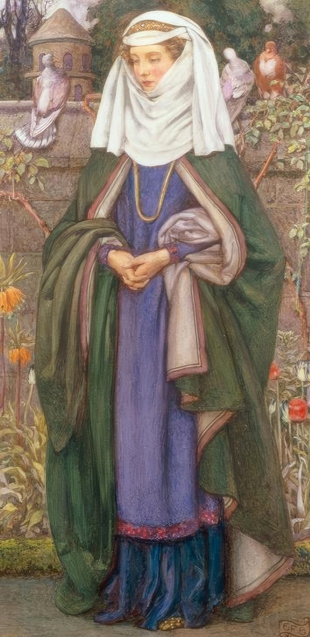 Fair Enid af Eleanor Fortescue Brickdale