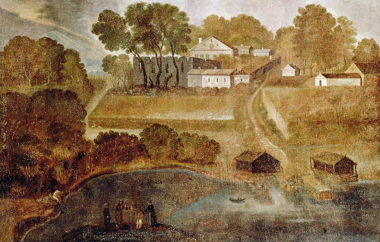 Halsnoy Kloster af Elias Figenschou