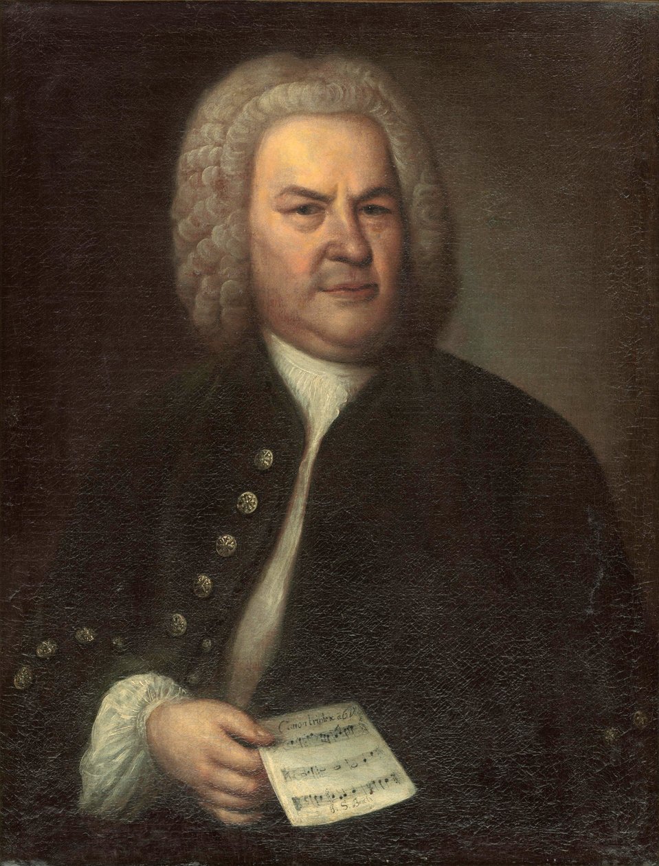 Johann Sebastian Bach af Elias Gottlob Haussmann