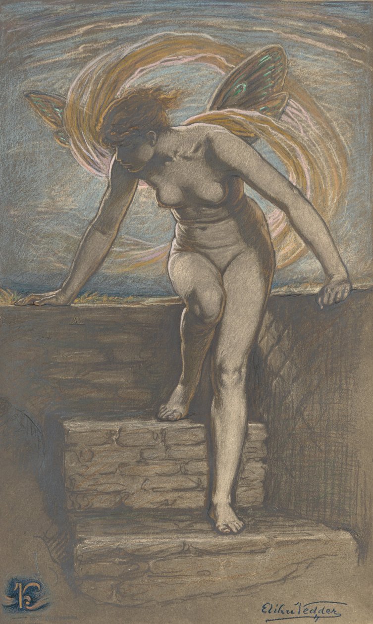 Dawn, 1898. af Elihu Vedder