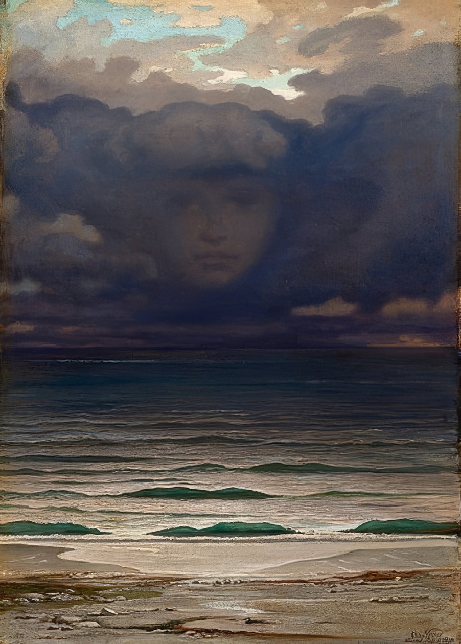 Hukommelse. 1870 af Elihu Vedder