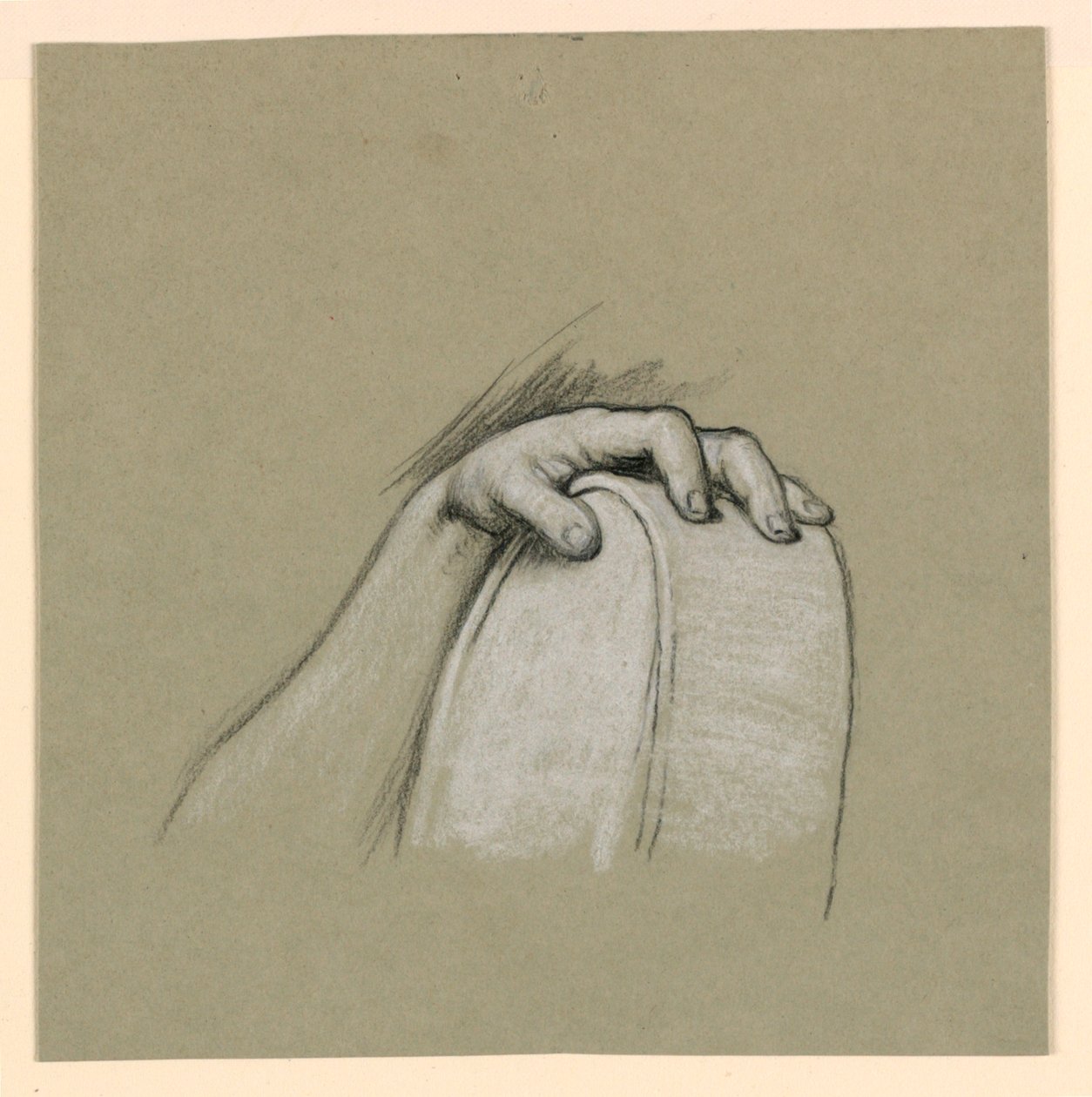 Studie af figur af Elihu Vedder