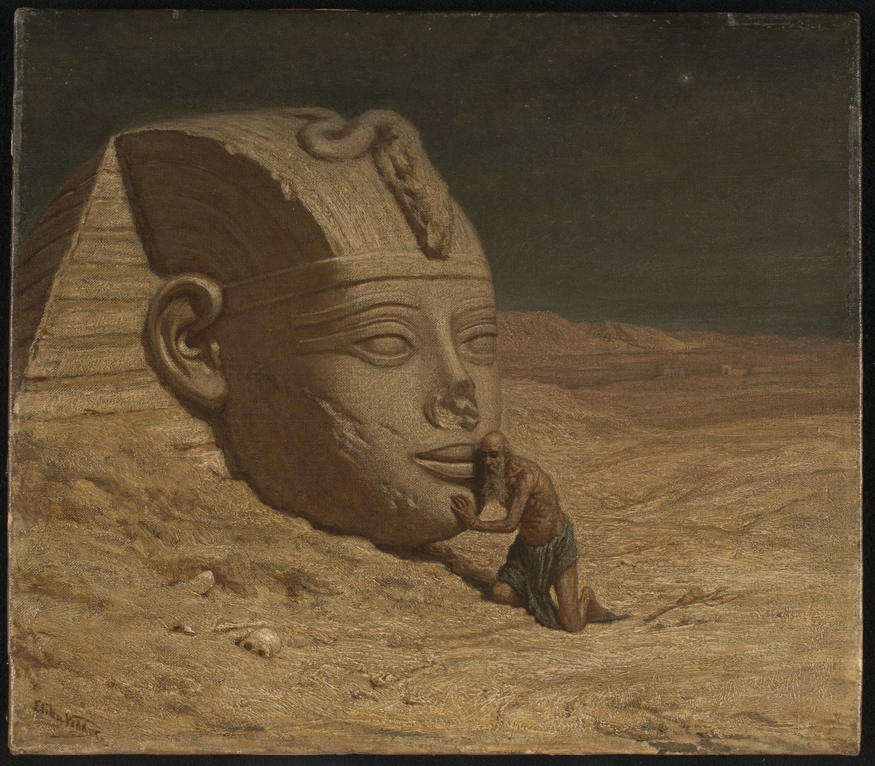Sphinxens spørger af Elihu Vedder