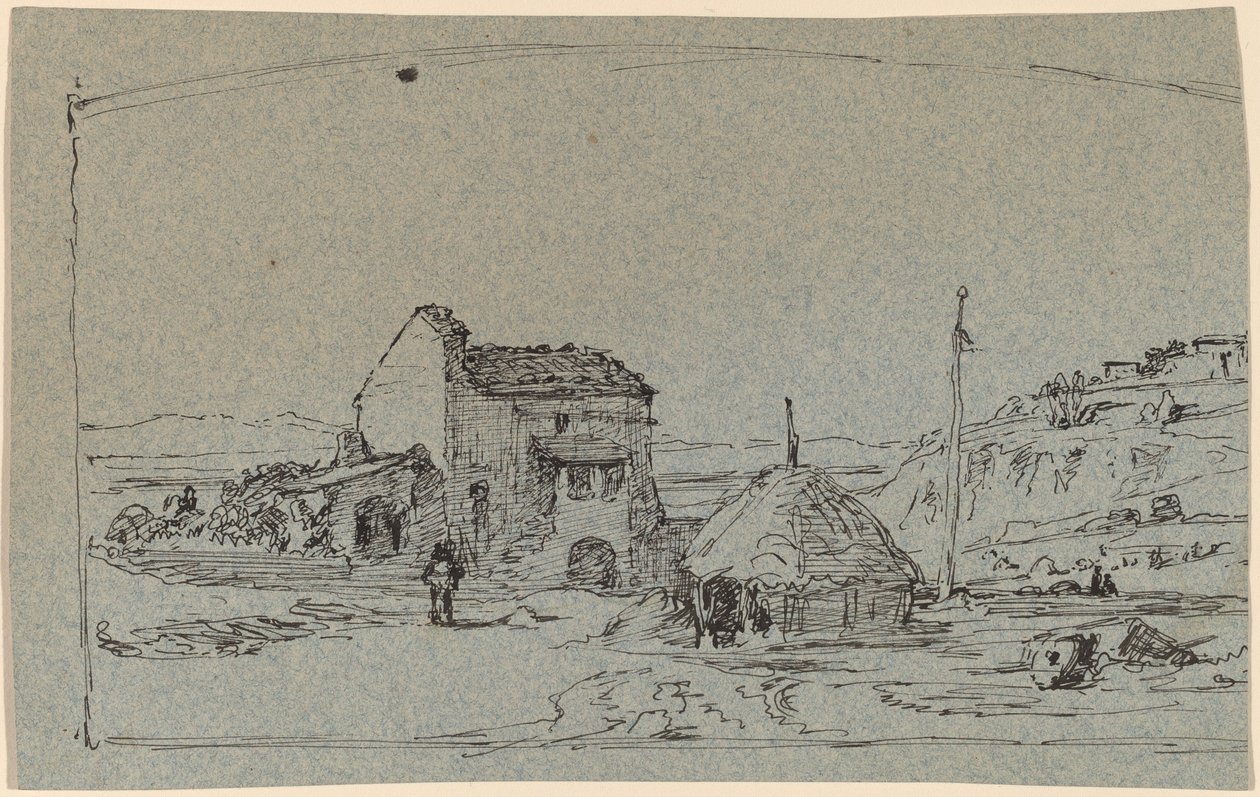 Toscana af Elihu Vedder