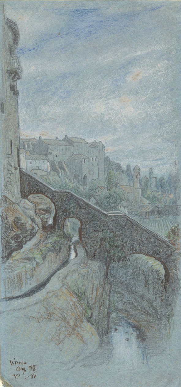 Viterbo af Elihu Vedder