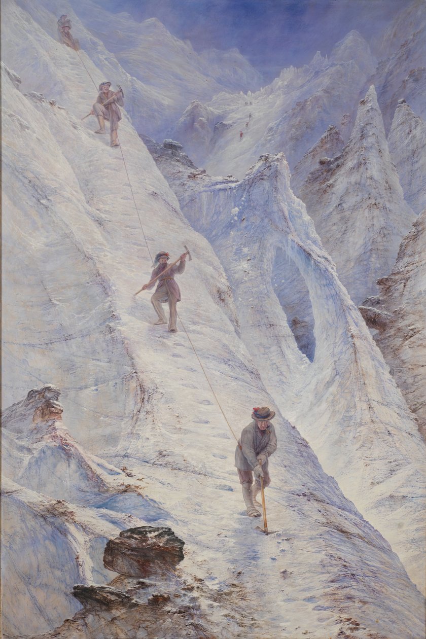 Alpine klatrere, 1869. af Elijah Walton