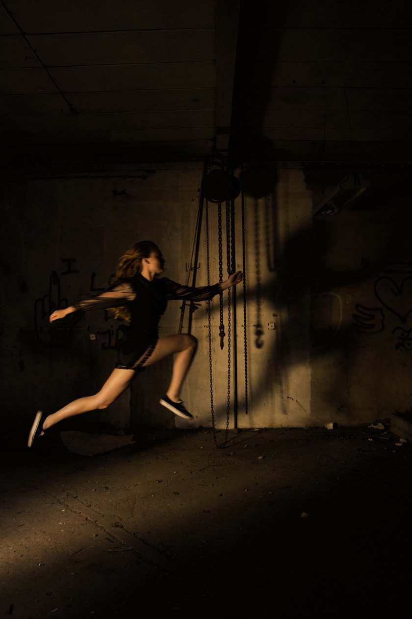 Springet, 2013 (skærmprint) af Elinleticia Högabo