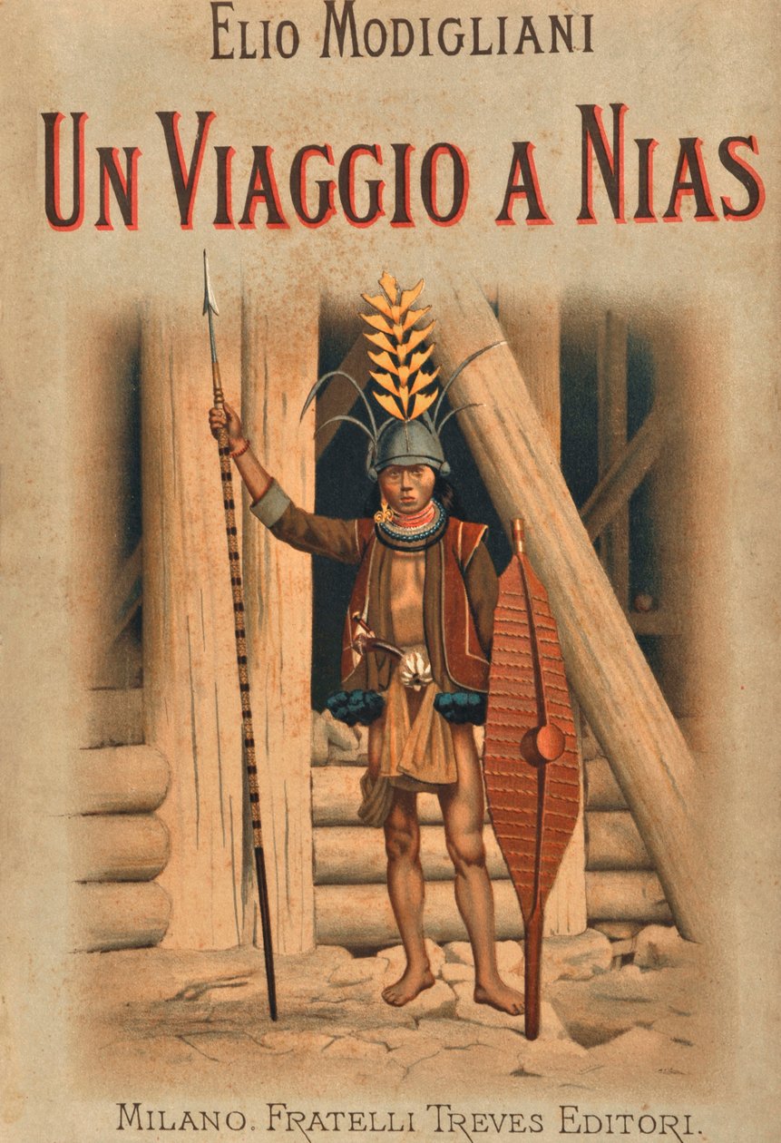 Nias-folk, illustration fra 