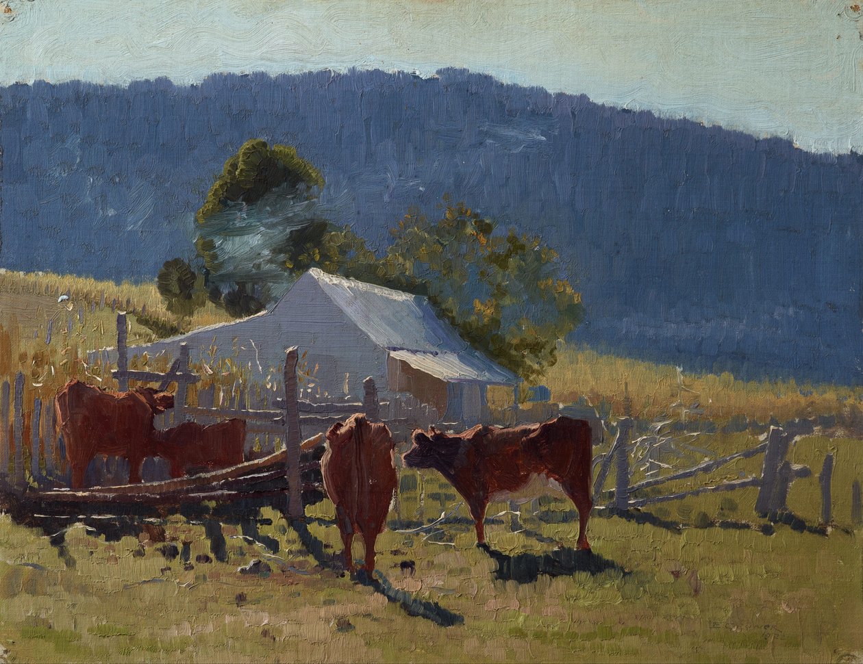 Malketid (Araluen Valley) af Elioth Gruner