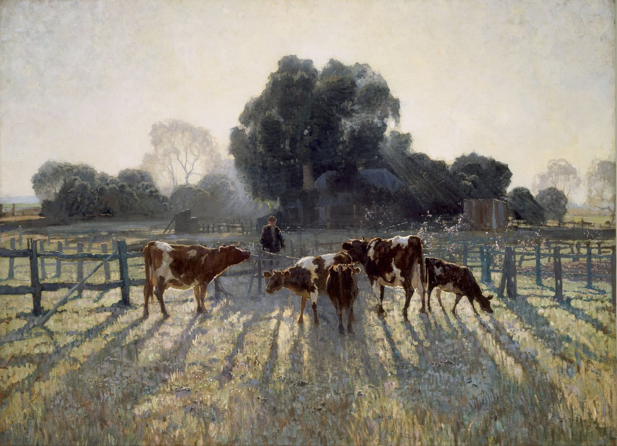 Forårsfrost af Elioth Gruner