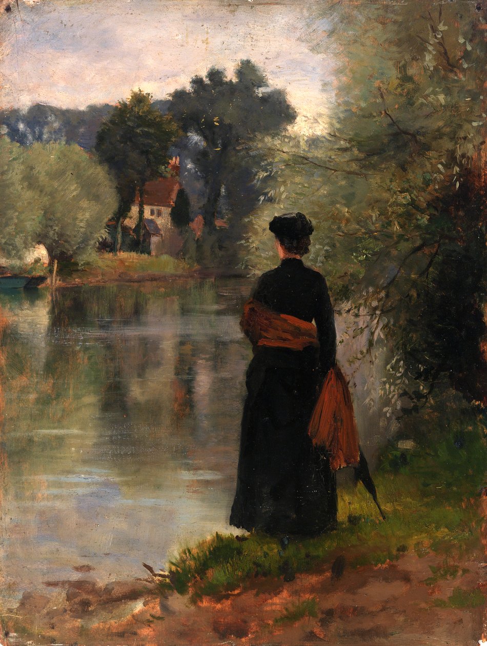 Promenade, n.d. af Eliphalet Frazer Andrews