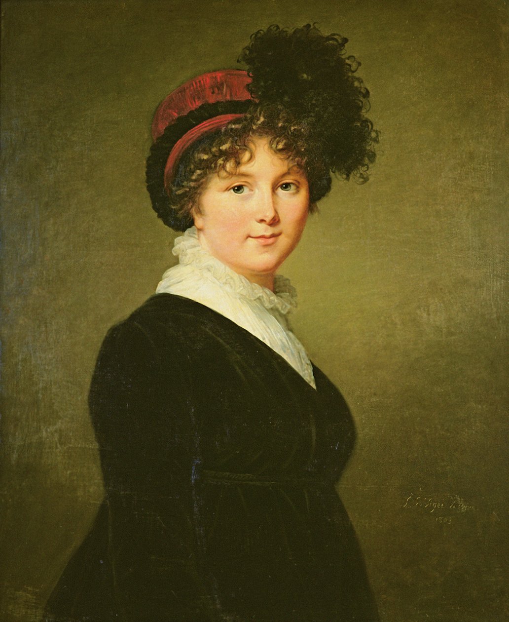Portræt af Arabella Cope, hertuginde af Dorset af Elisabeth Louise Vigee Lebrun