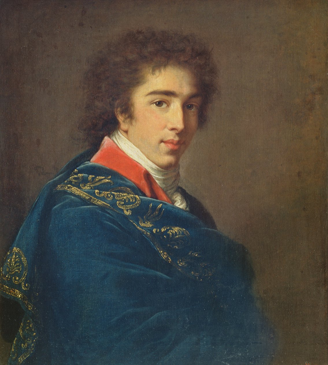 Portræt af Prins Ivan Baryatinsky, 1800 af Elisabeth Louise Vigee Lebrun