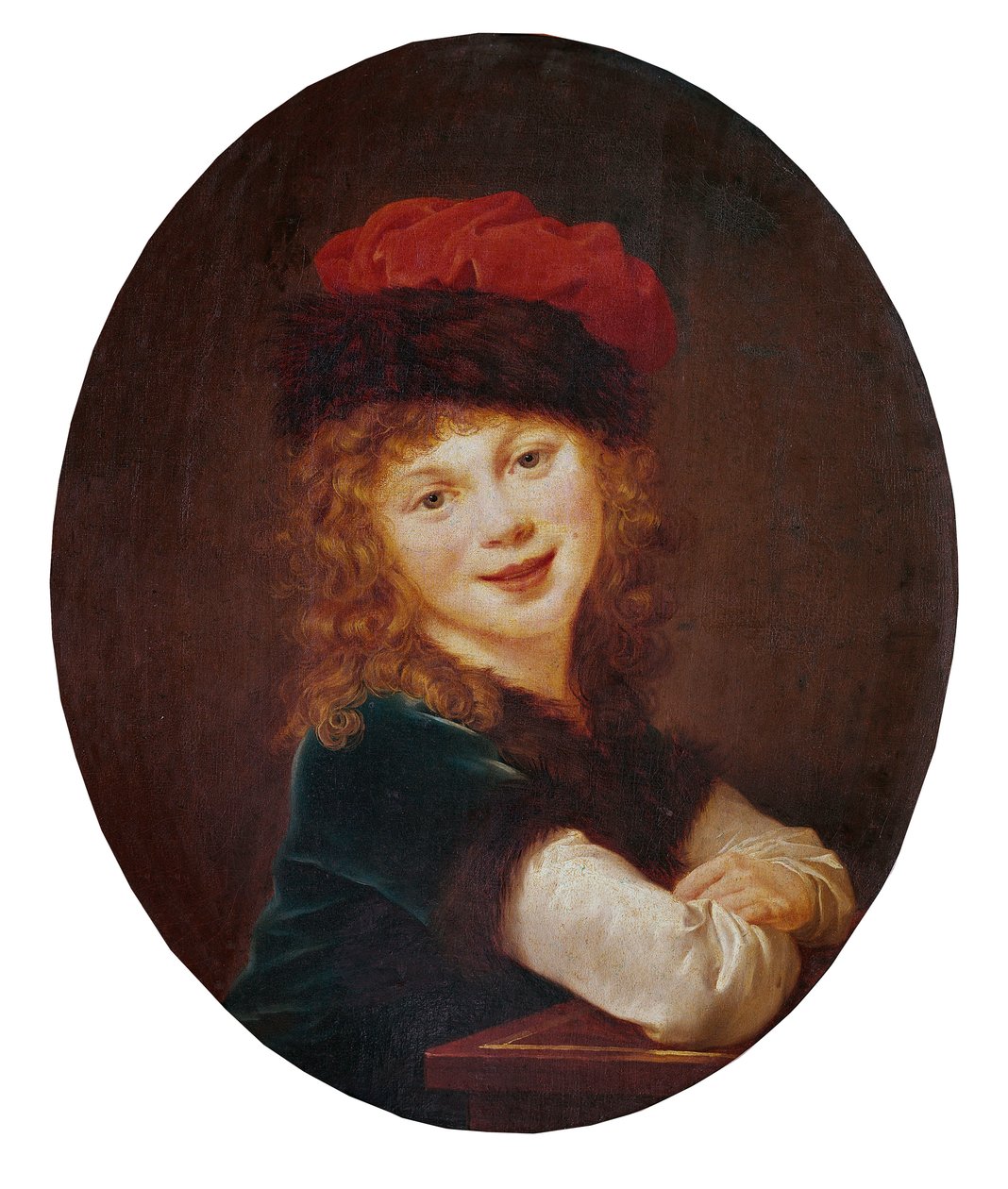 Portræt af Julie Lebrun af Elisabeth Louise Vigee Lebrun
