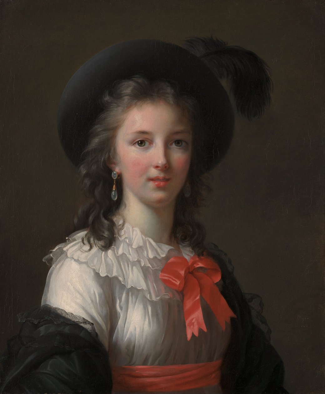 Selvportræt af Elisabeth Louise Vigee Lebrun