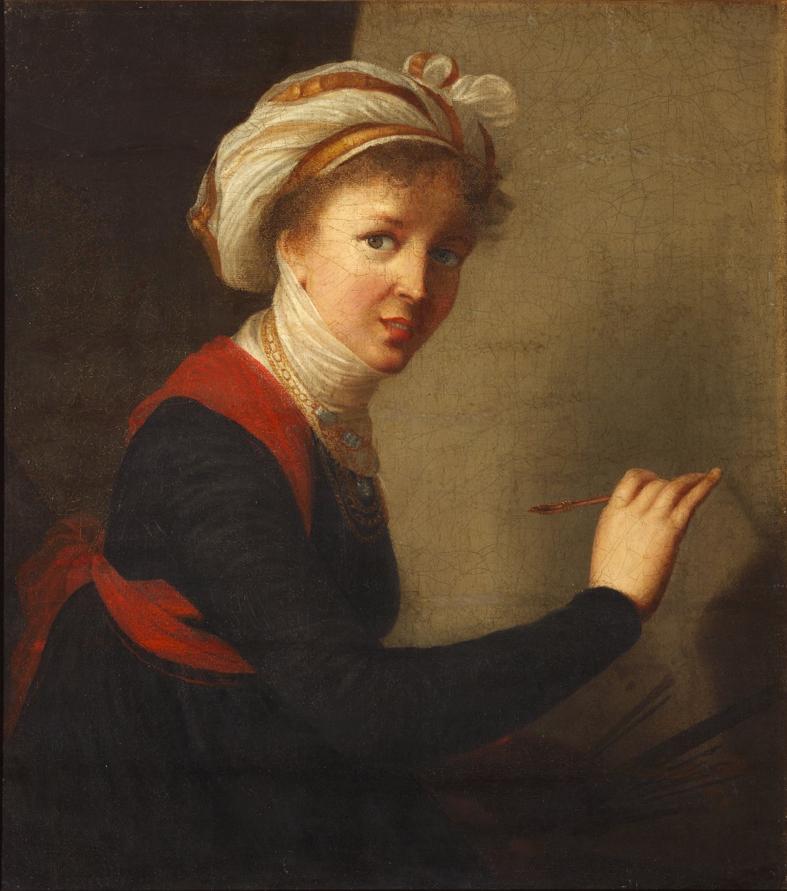 Selvportræt, 1800. af Elisabeth Louise Vigee Lebrun
