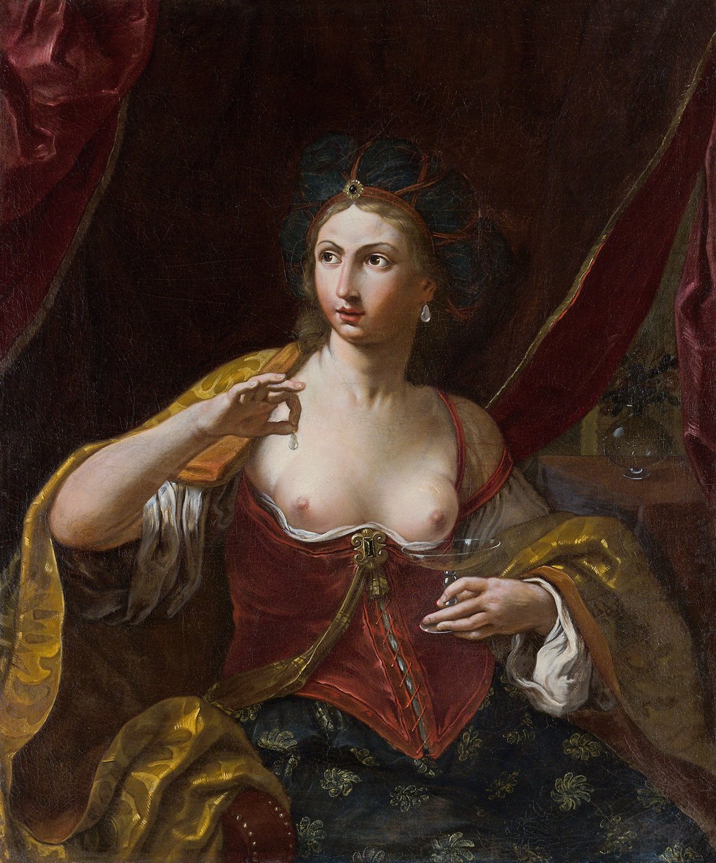 Kleopatra af Elisabetta Sirani