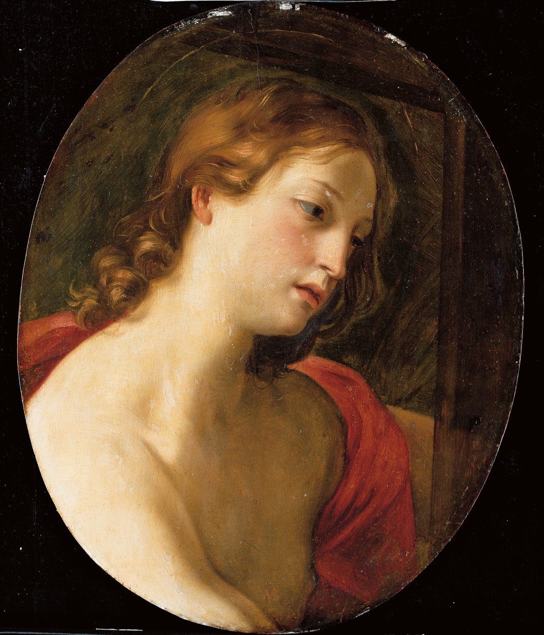 Sankt Johannes Døberen af Elisabetta Sirani