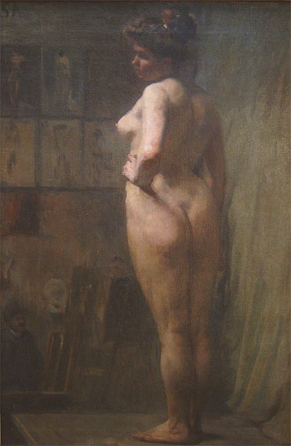 Model poserer af Eliseu Visconti