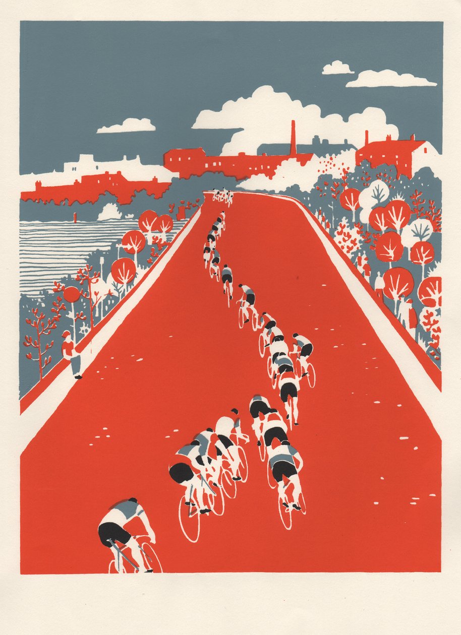 Tactics, 2013 (screenprint) af Eliza Southwood