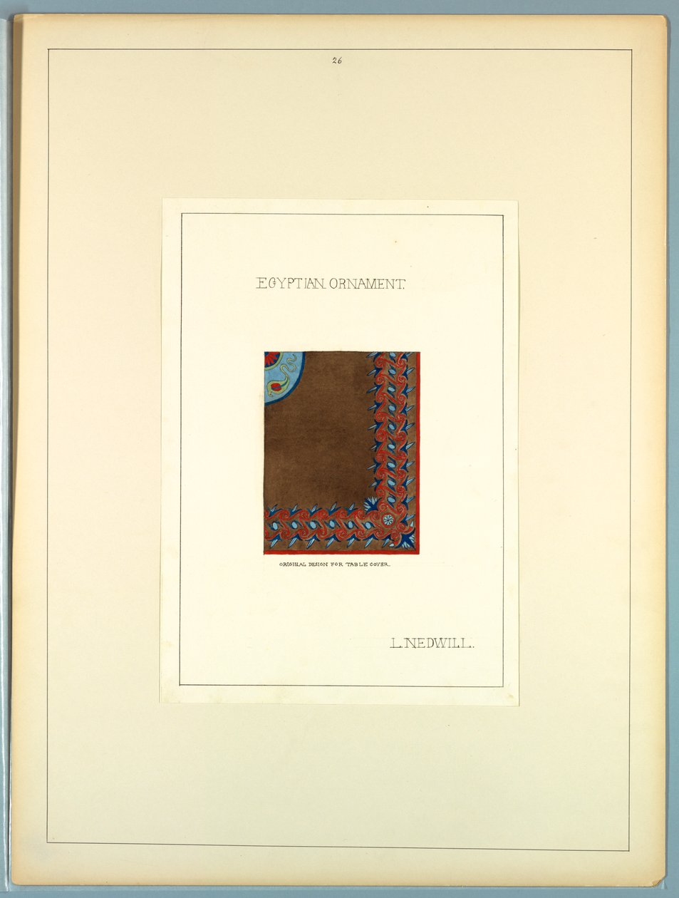 Portfolio, Historisk Ornament af Elizabeth A. Nedwill