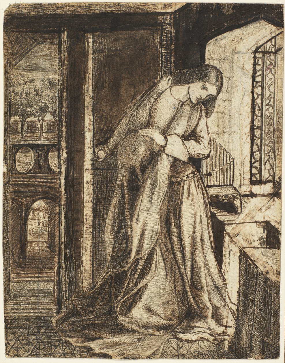 Lady Clare af Elizabeth Eleanor Siddal