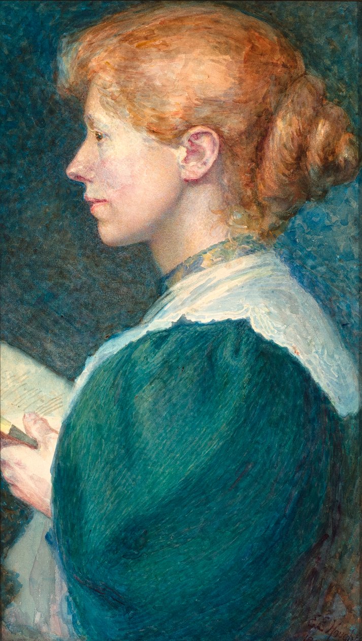 Refleksioner (Selvportræt) af Elizabeth Ellen Houghton